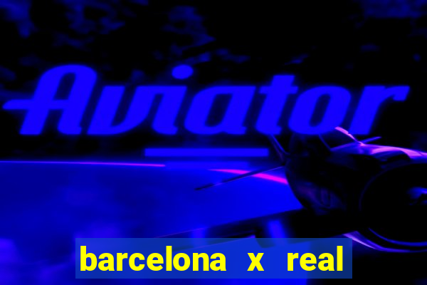 barcelona x real madrid multicanais